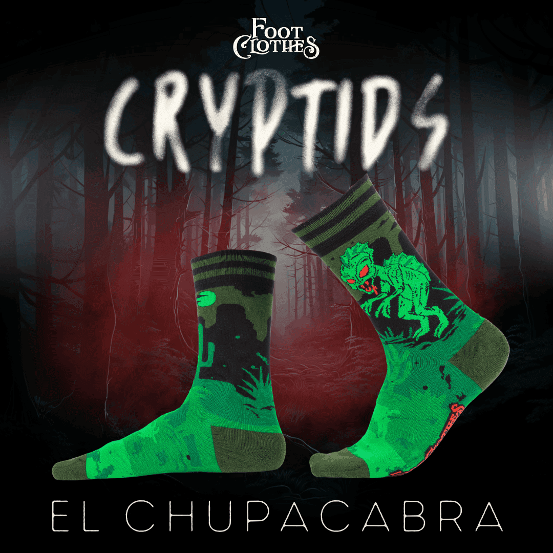 El Chupacabra Crew Socks - 