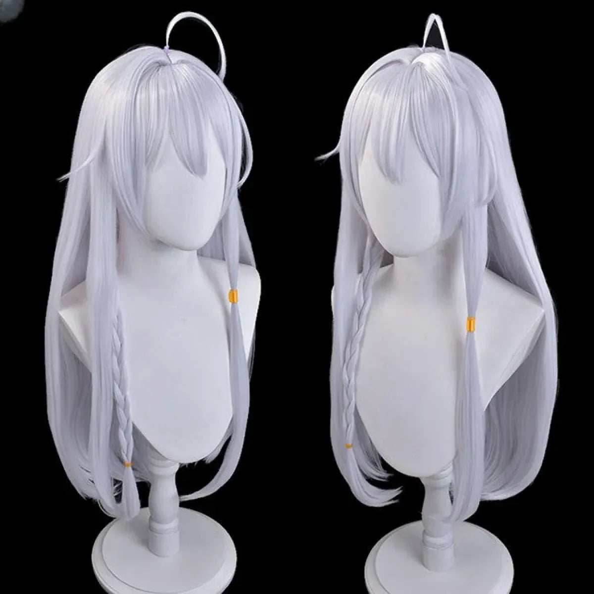 The Journey of Elaina Cosplay Costume - Witch Hat, Wig, Party Dress - S / Only Wig