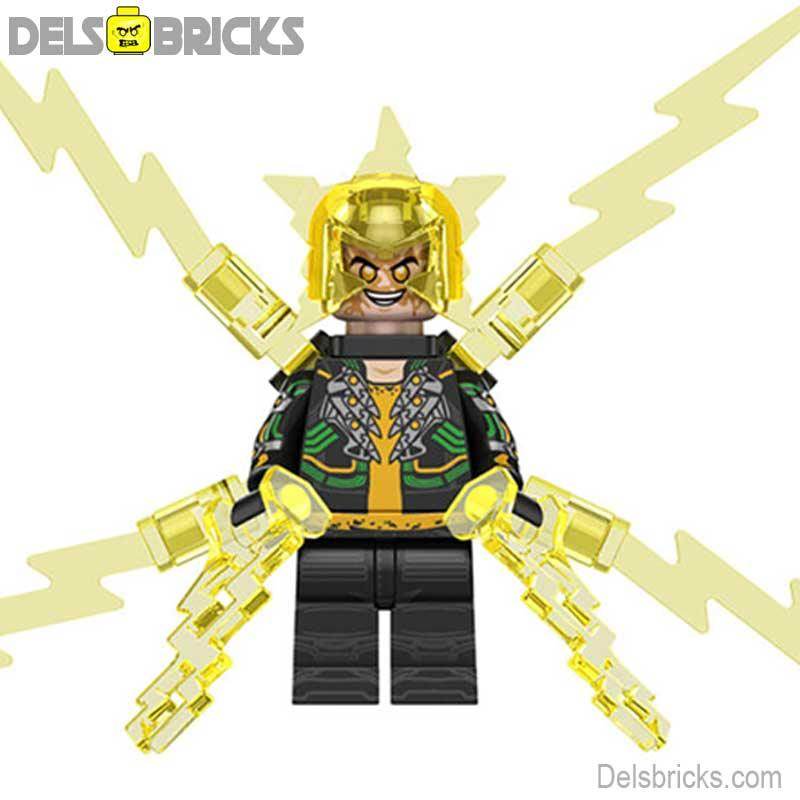 Electro from Spider-Man Lego marvel Minifigures - 