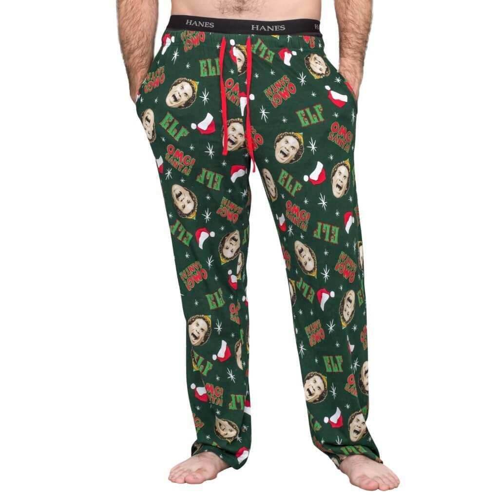 Elf OMG! Santa! Adult Pajamas Lounge Pants - S