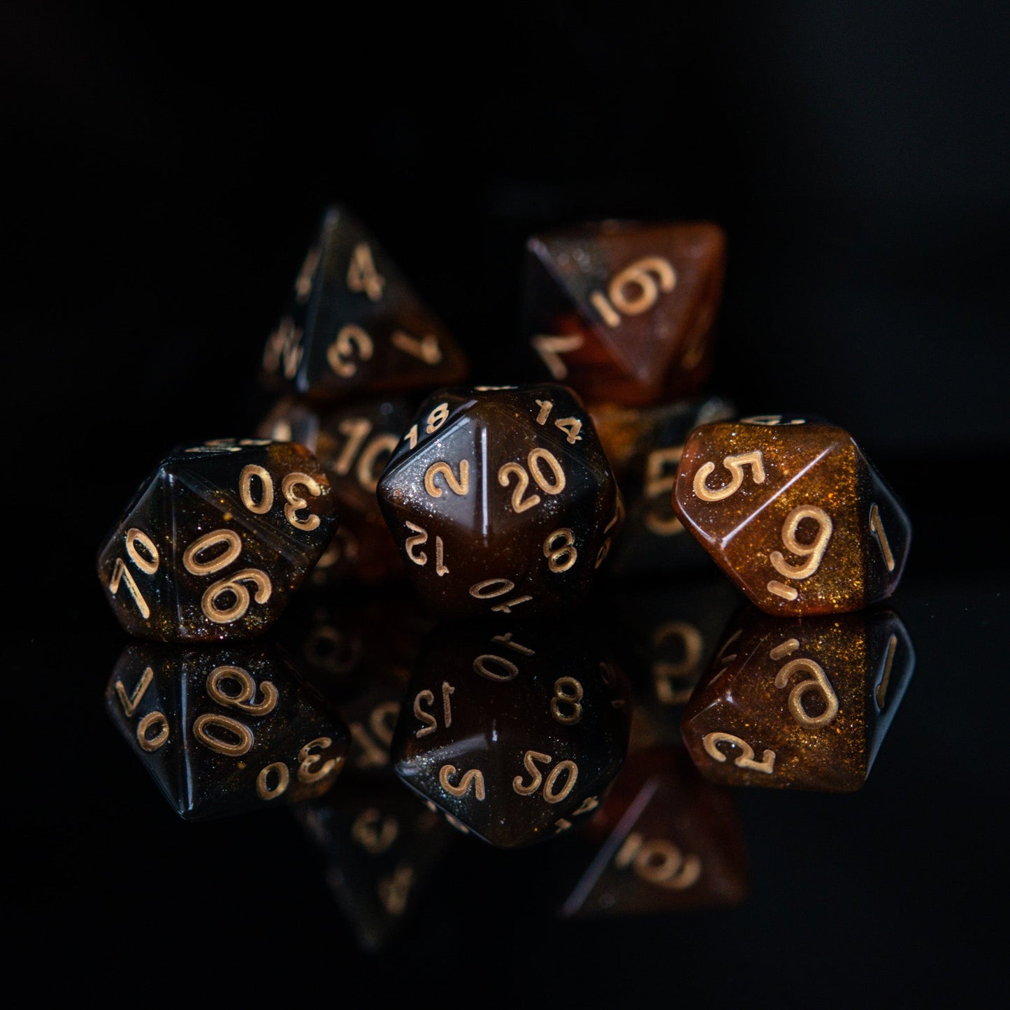 Elixir of Darkvision Acrylic Dice Set