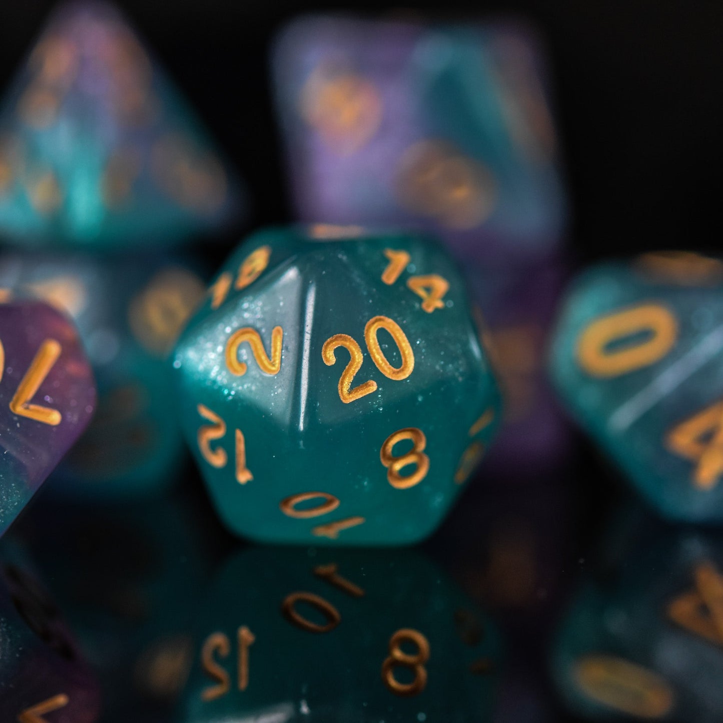 Elixir of Elemental Magic Acrylic Dice Set