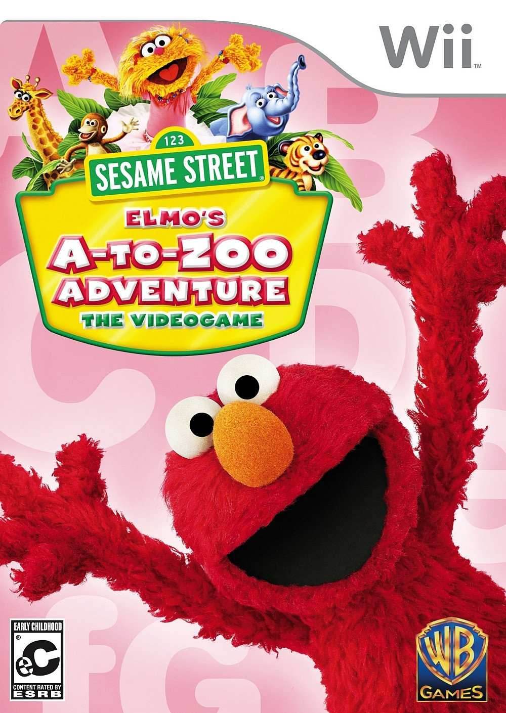 Sesame Street: Elmo's A-To-Zoo Adventure (Wii) - Game Manual Only