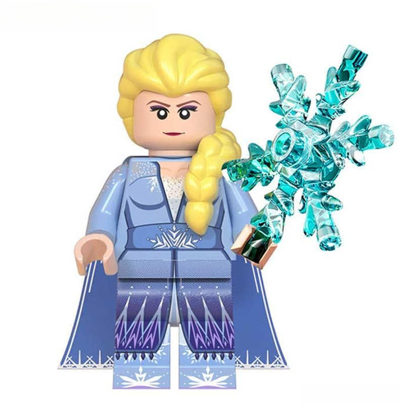 Elsa from Frozen Disney Lego Minifigures Custom Toys 2
