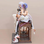 Re:Zero Rem & Emilia Chinoiserie Style Figures - With Box / Rem
