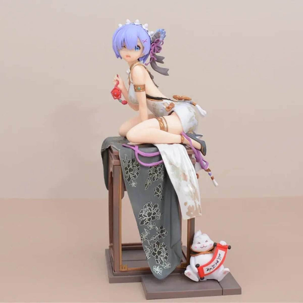 Re:Zero Rem & Emilia Chinoiserie Style Figures - With Box / Rem