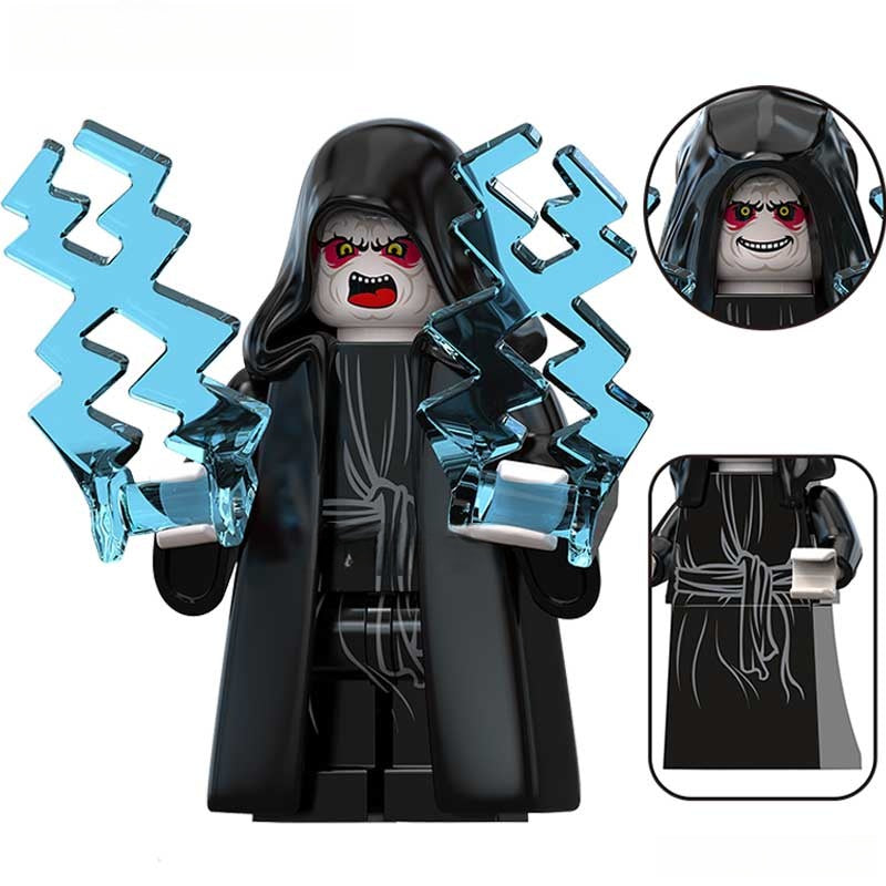 Emperor Palpatine Star wars Lego Minifigures custom Toys 2