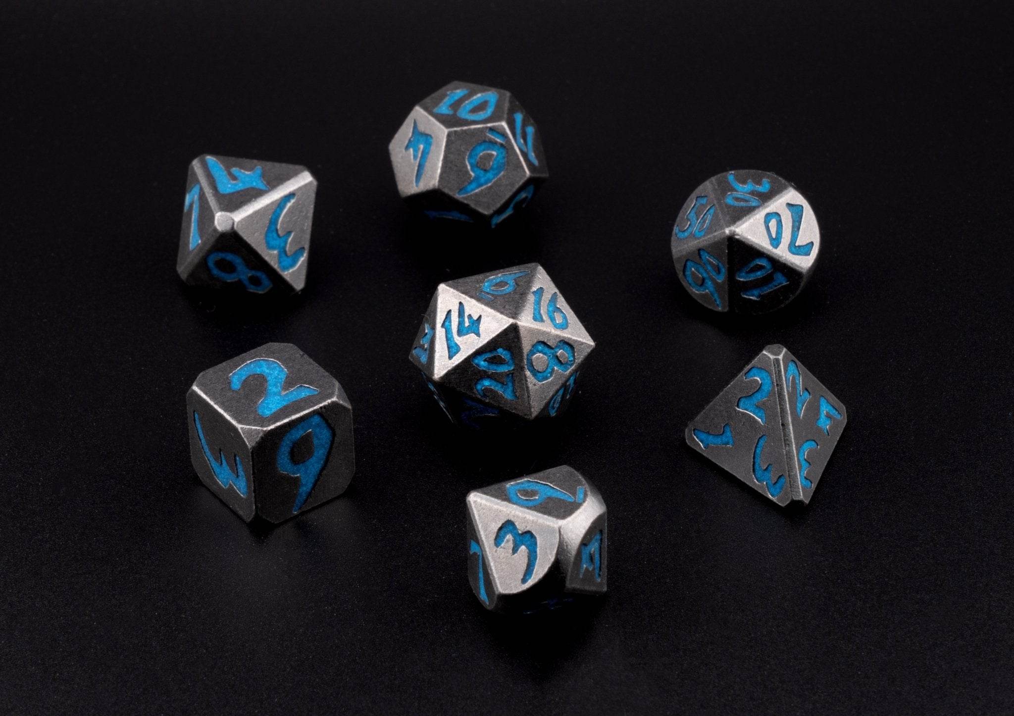 Enchanted Cobalt Dice Set - 