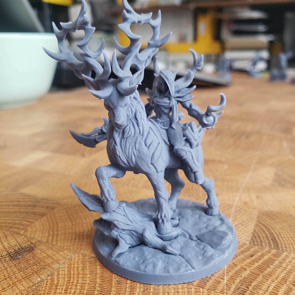 Endelshar Oakrage Mounted on Forest King Stag - 