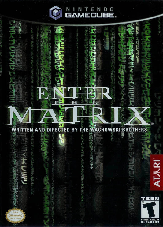 Enter the Matrix (Gamecube) - Game Manual Only
