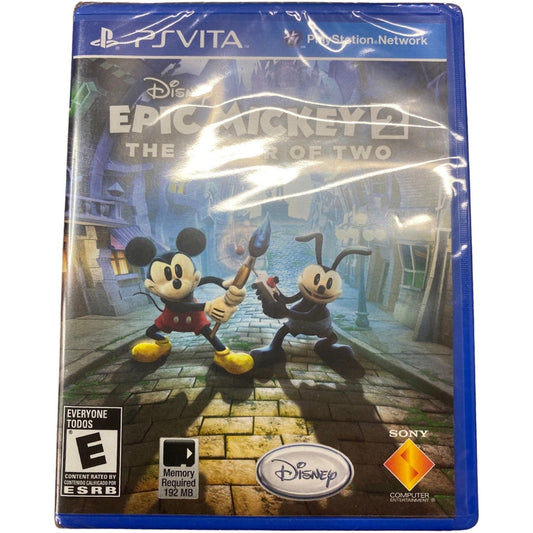 Epic Mickey 2: The Power Of Two - PlayStation Vita (Rare) (NEW)