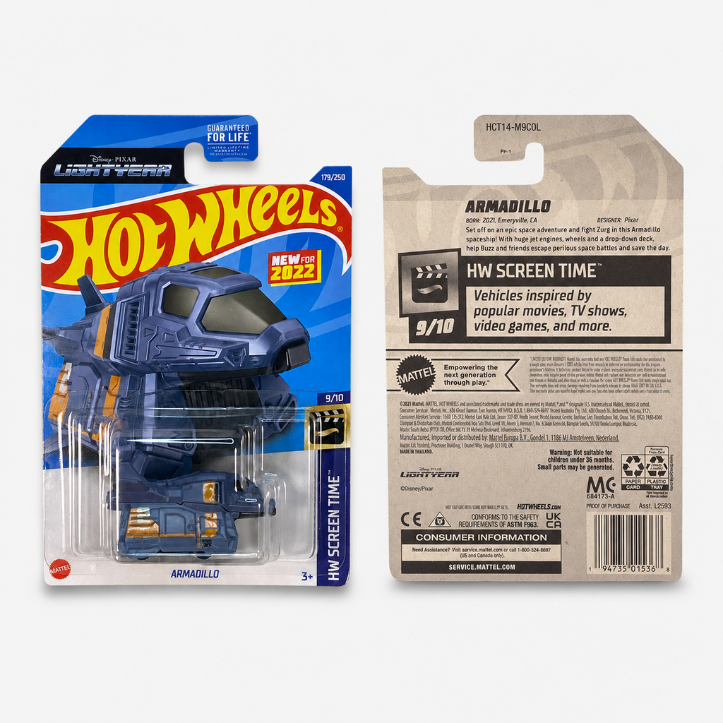 Hot Wheels Armadillo - Screen Time Series 9/10