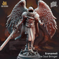 Eranameli, the Soul Bringer (Male Angel Paladin) - 32mm Scale