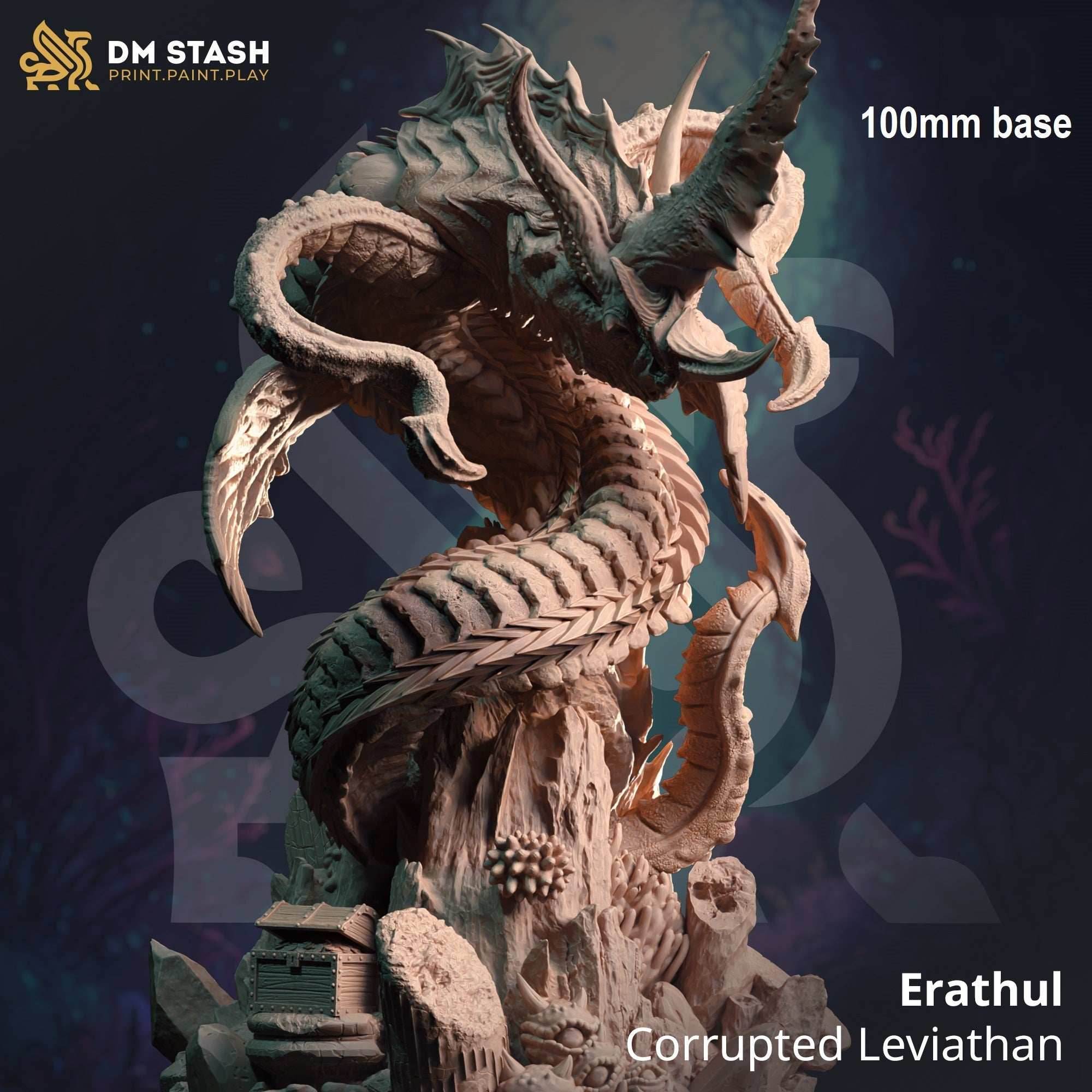 Erathul, Corrupted Leviathan (Deep Sea Horror) - 