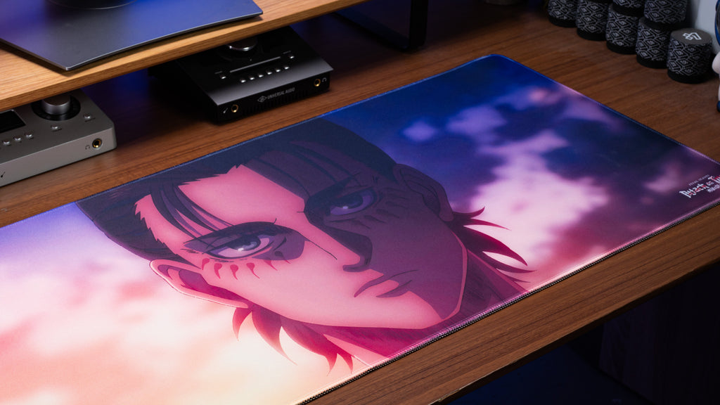 Attack on Titan Iconic Scenes Desk Mat