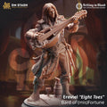 Ereviel “Eight Toes”, Bard of (mis)Fortune (Male Elf Bard) - 32mm Scale