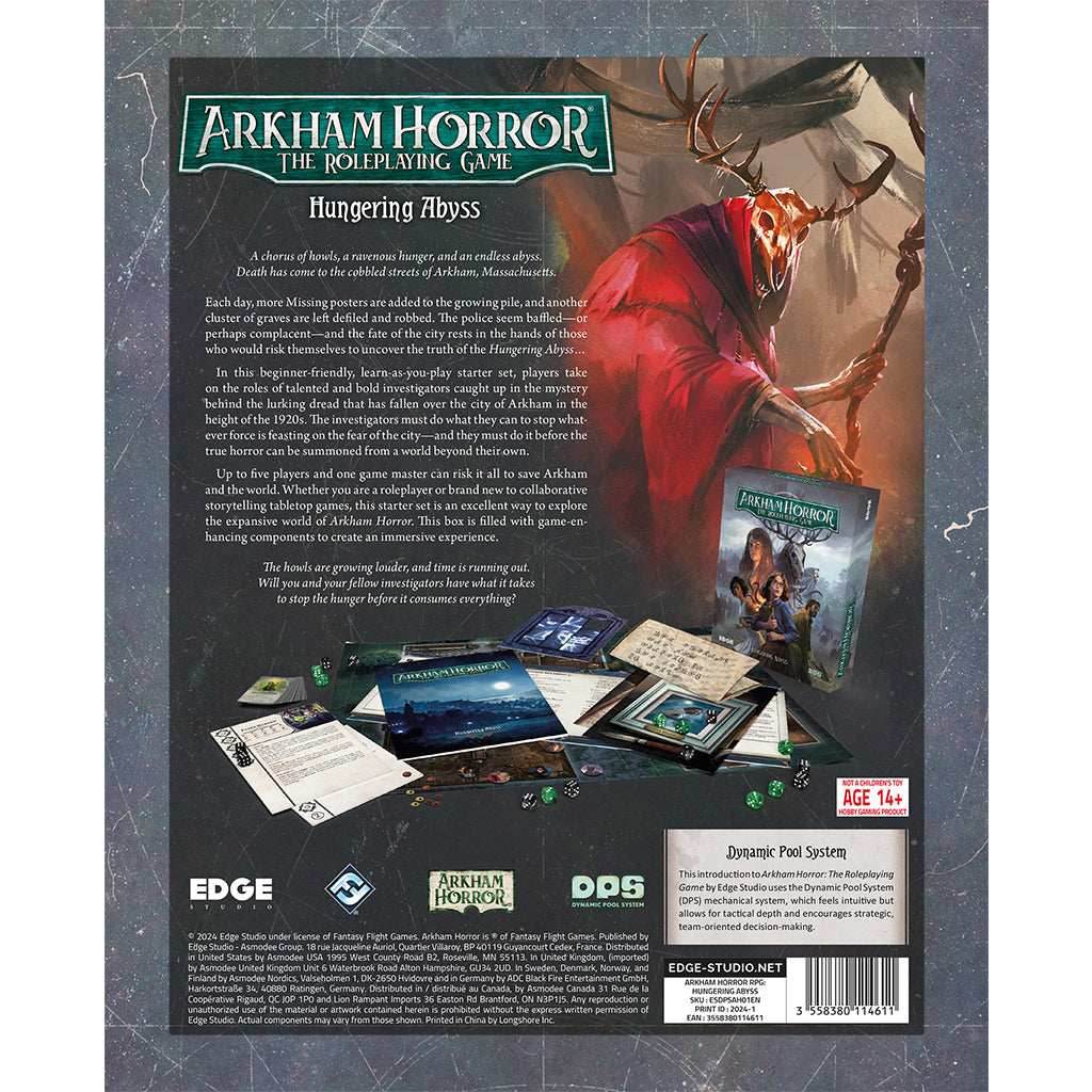 Arkham Horror RPG Starter Set - Hungering Abyss - 