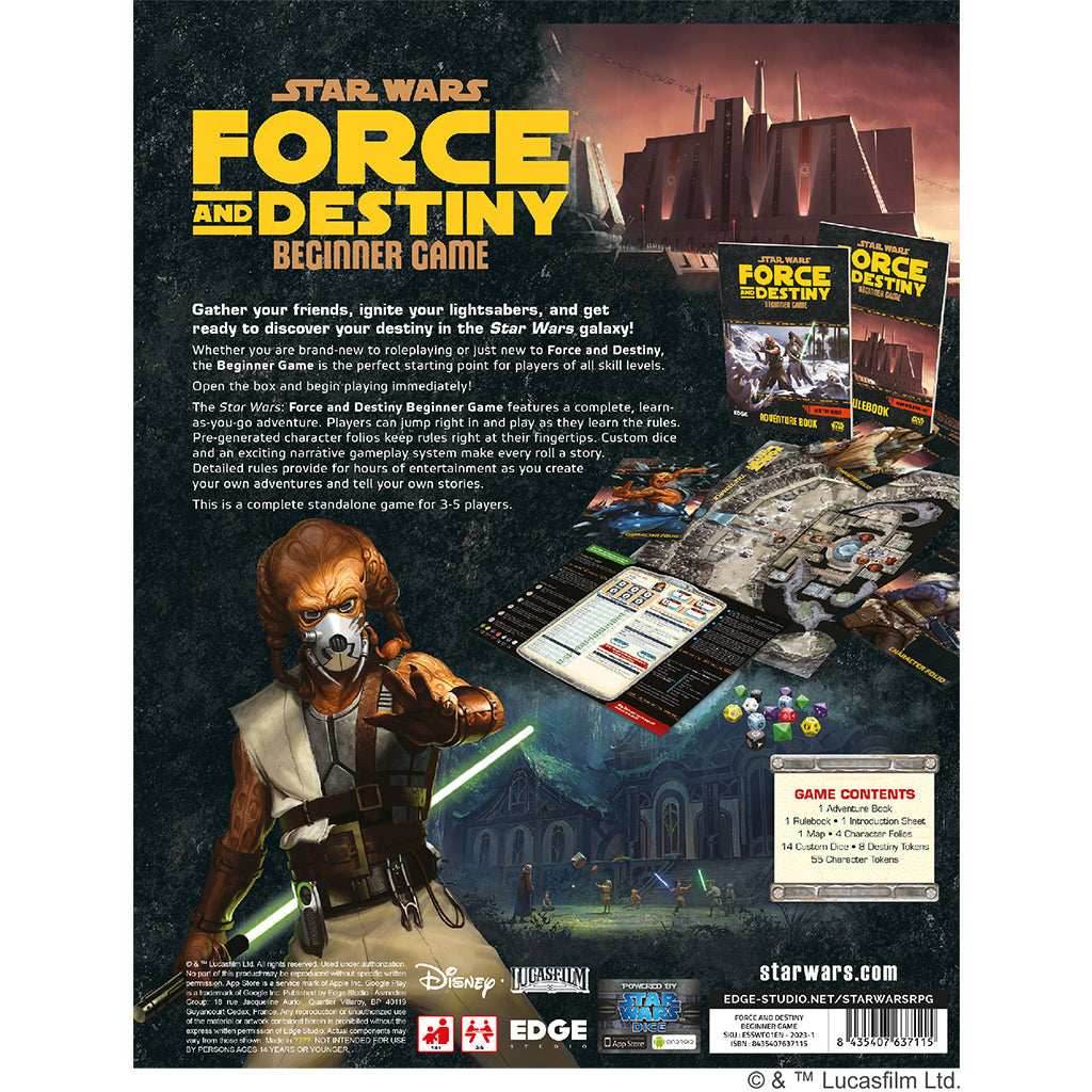 Star Wars: Force and Destiny - Beginner Game - 