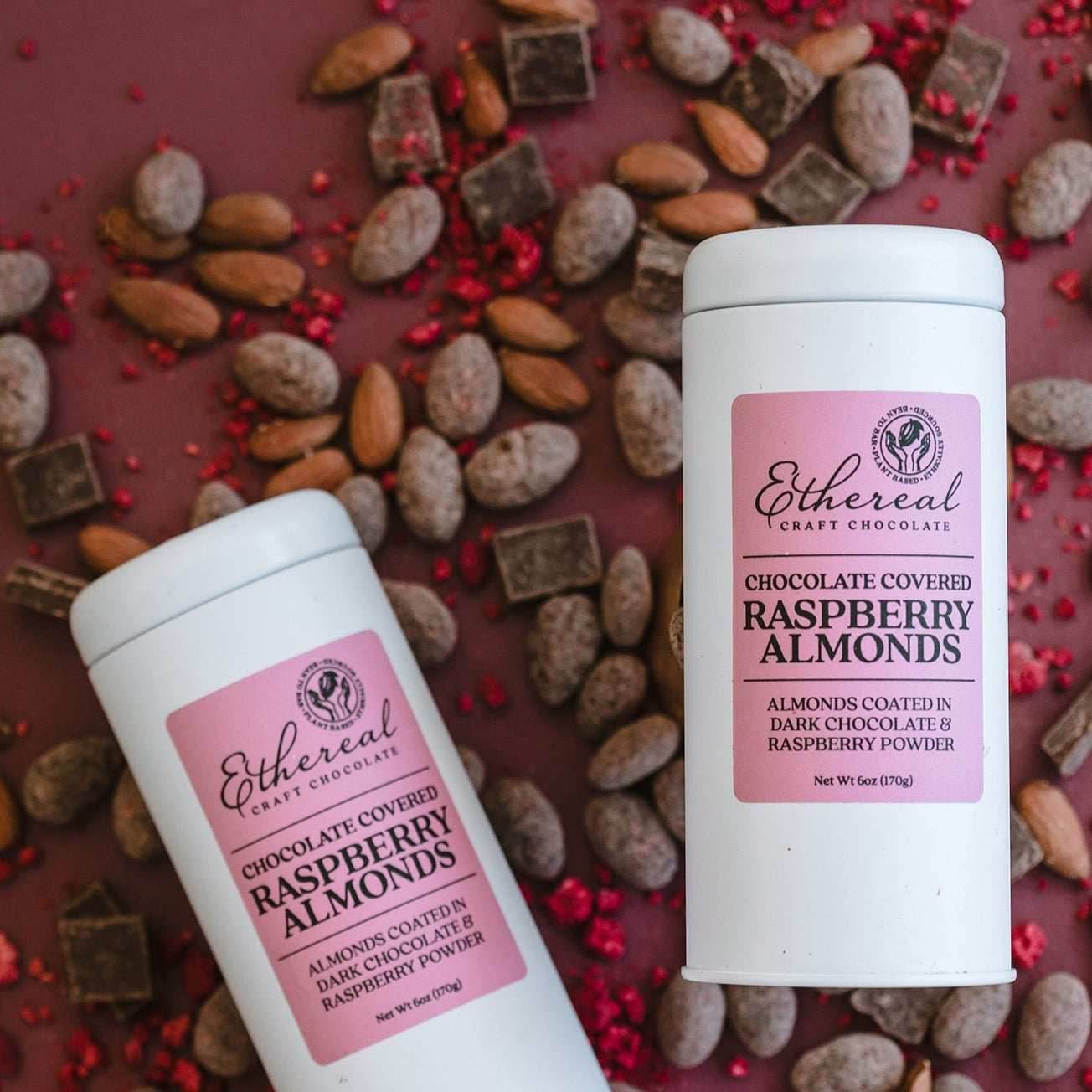 Raspberry Chocolate Almonds - 