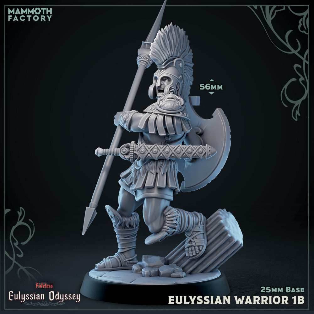Eulyssian Warrior: Sculpt 1 (Ancient Greek Solder) - A - Sword