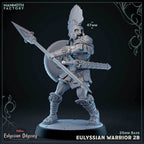 Eulyssian Warrior: Sculpt 2 (Ancient Greek Solder) - B - Spear