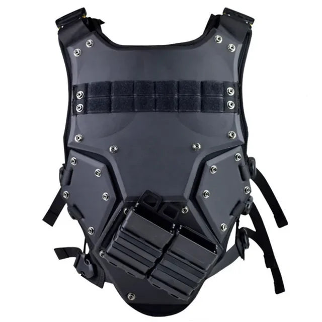 EVA TF3 Tactical Vest Hunting Military Vest Outdoor Body Armor Swat Combat Paintball Black Waistcoat with M4 Mag Pouches