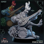 Evan A Vale (Male Aarakocra Rooster Bard) - 