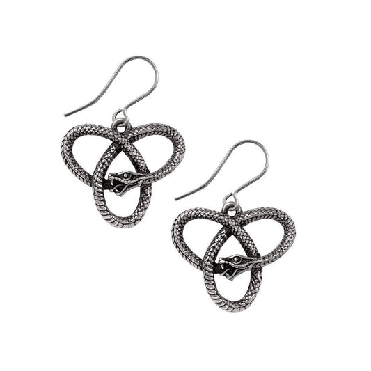 Eve's Triquetra Dropper Earrings