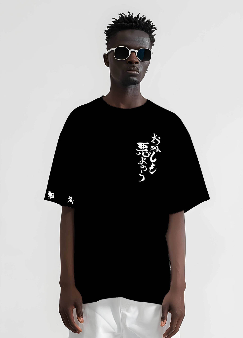 Japanese Demon Faith Tee - Black / S