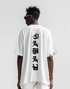 Japanese Demon Faith Tee - White / S