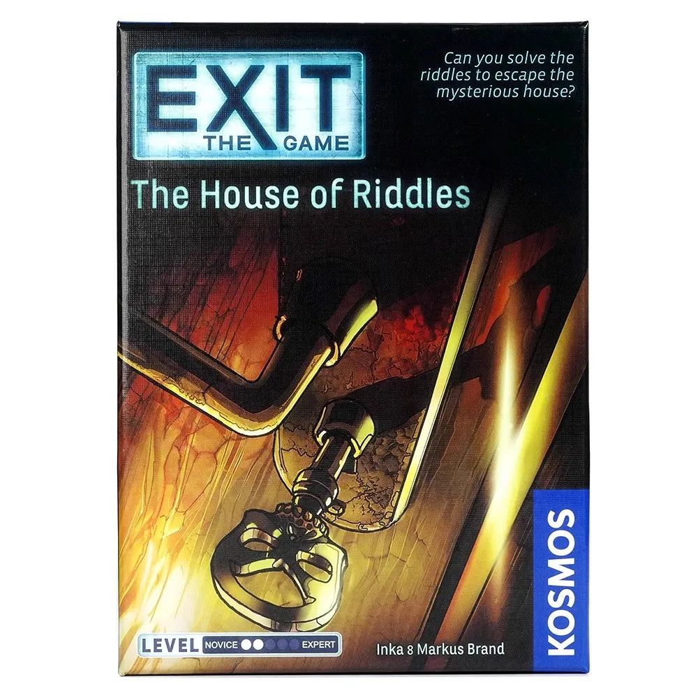 Exit The House of riddles Exit The Game Card Game A Kosmos Game Kennerspiel Des Jahres Winner Family-Friendly Board Game