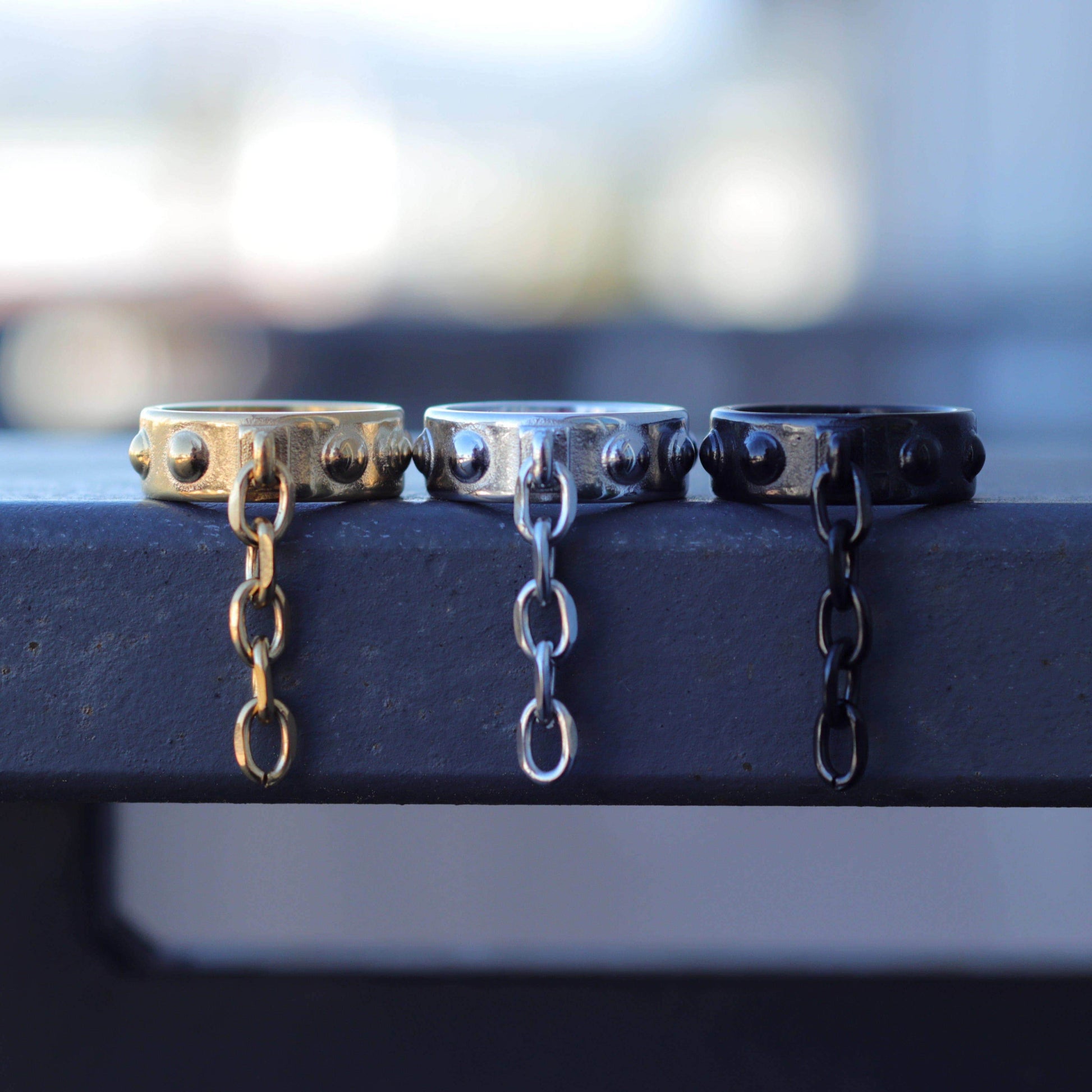 Yu-Gi-Oh!™ Exodia The Forbidden Chain Ring - Black / 8