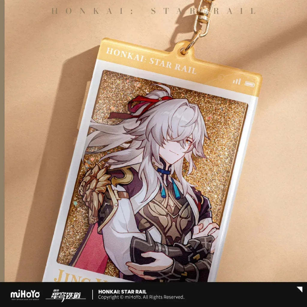 Express Travel Series Acrylic Quicksand Keychain Honkai: Star Rail