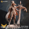 Exrin Nvata, Moonlight Ranger (Female Elf Ranger) - 32mm Scale