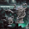 Eye Stalker: Sculpt F (Beholder) - With Terrain Base