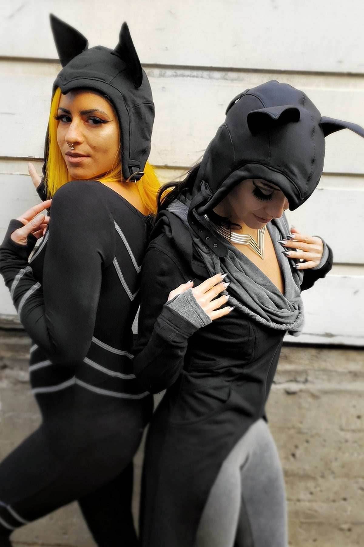 5D x Eyecon Bat Flight Helmet - cotton - Black Baby Terry / One Size