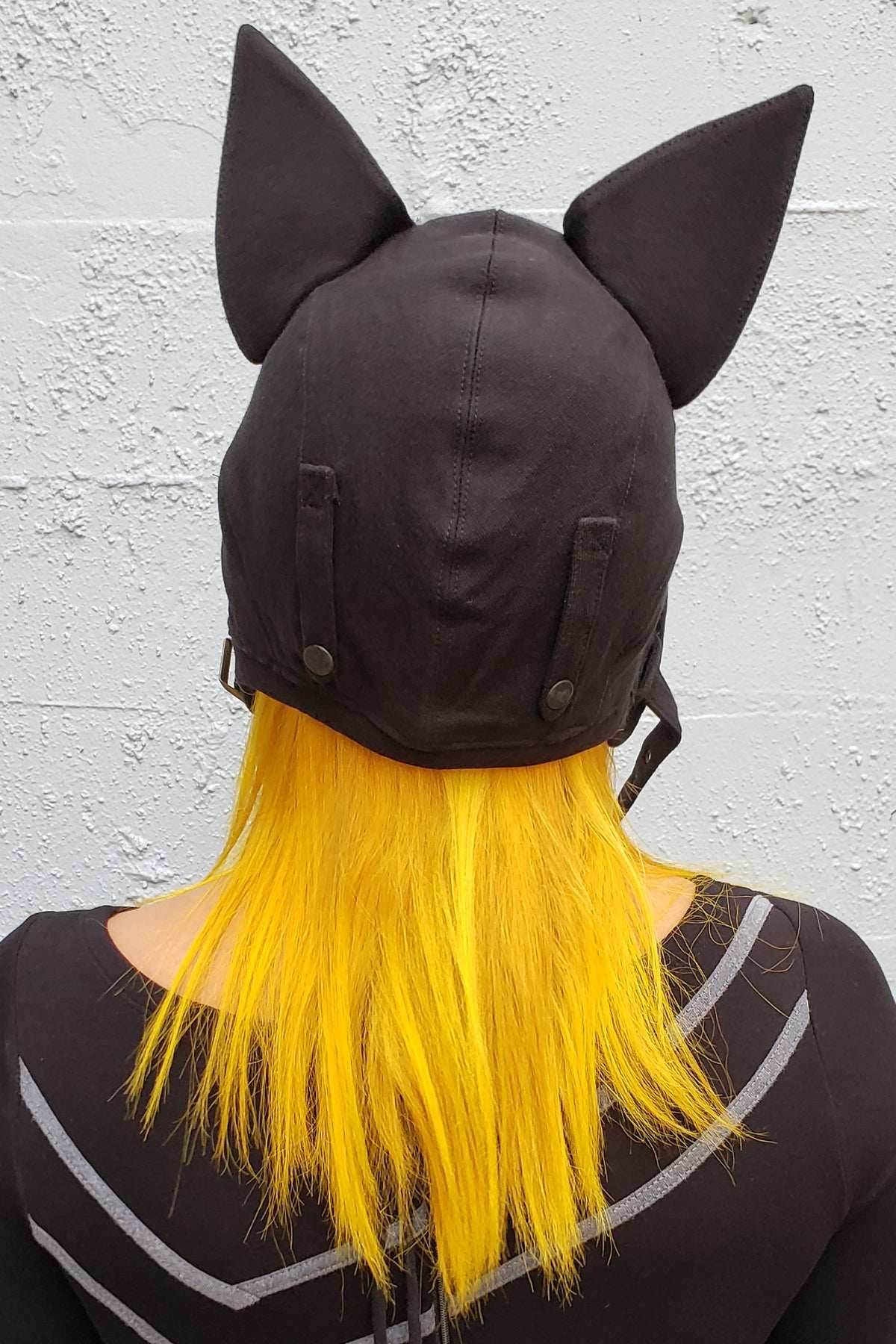 5D x Eyecon Bat Flight Helmet - cotton - Black Baby Terry / One Size