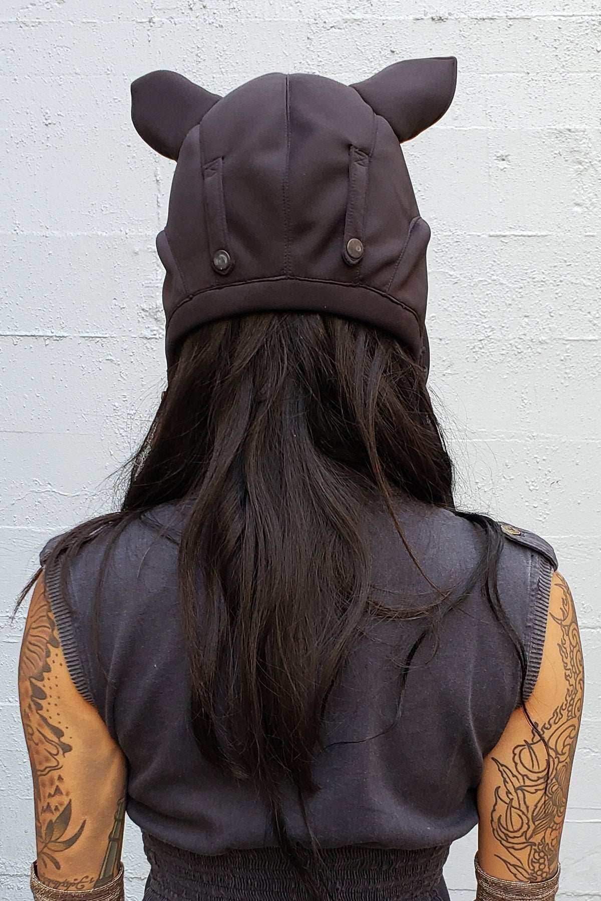 5D x Eyecon Black Sheep Flight Helmet - cotton - Black Baby Terry / One Size