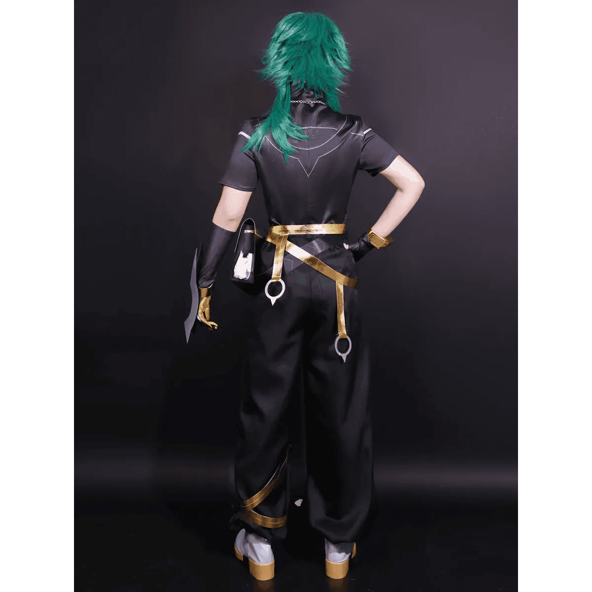 Ezreal Cosplay Costume – League of Legends Outfit with Wig & Props - S / Wig Only