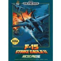 F-15 Strike Eagle II [Cardboard Box] - Sega Genesis - 