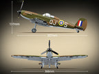 WWII - British Spitfire - Mil-Blox