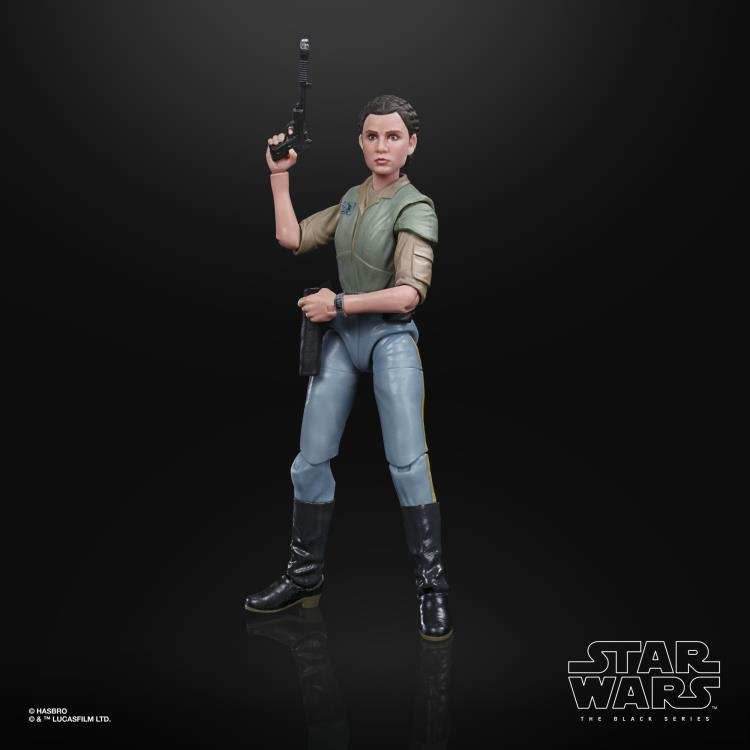 Star Wars: The Black Series - Leia Organa (Endor Battle Poncho) (Return of the Jedi) 6-Inch Action Figure - 