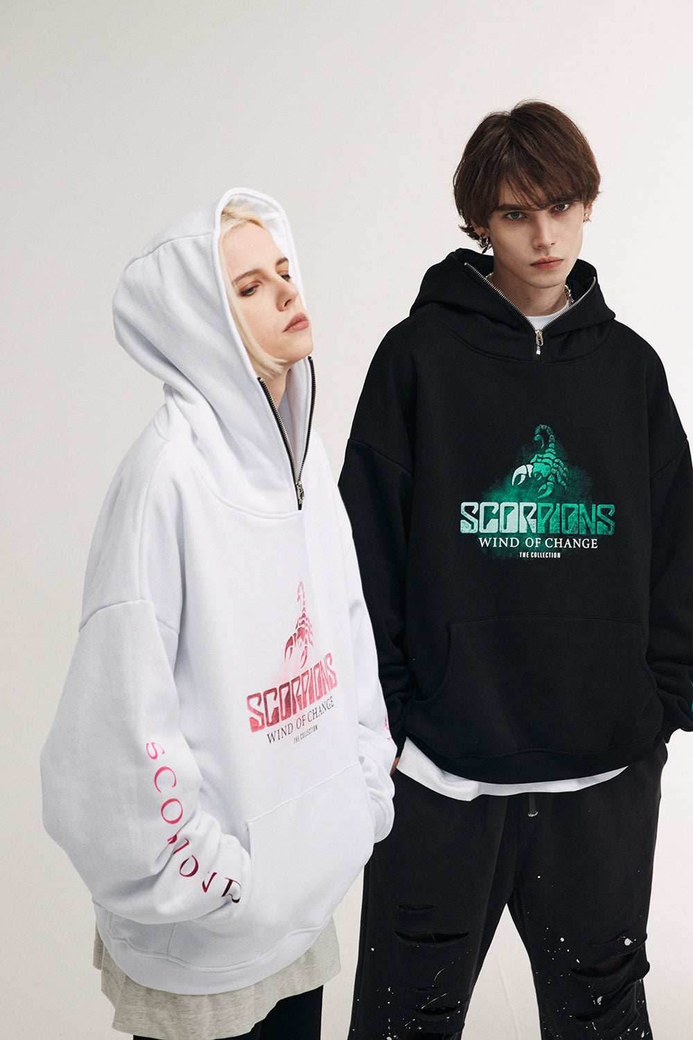 Scorpion Hoodie - Black / S