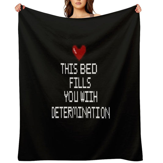 Frisk's Heart Throw Blanket