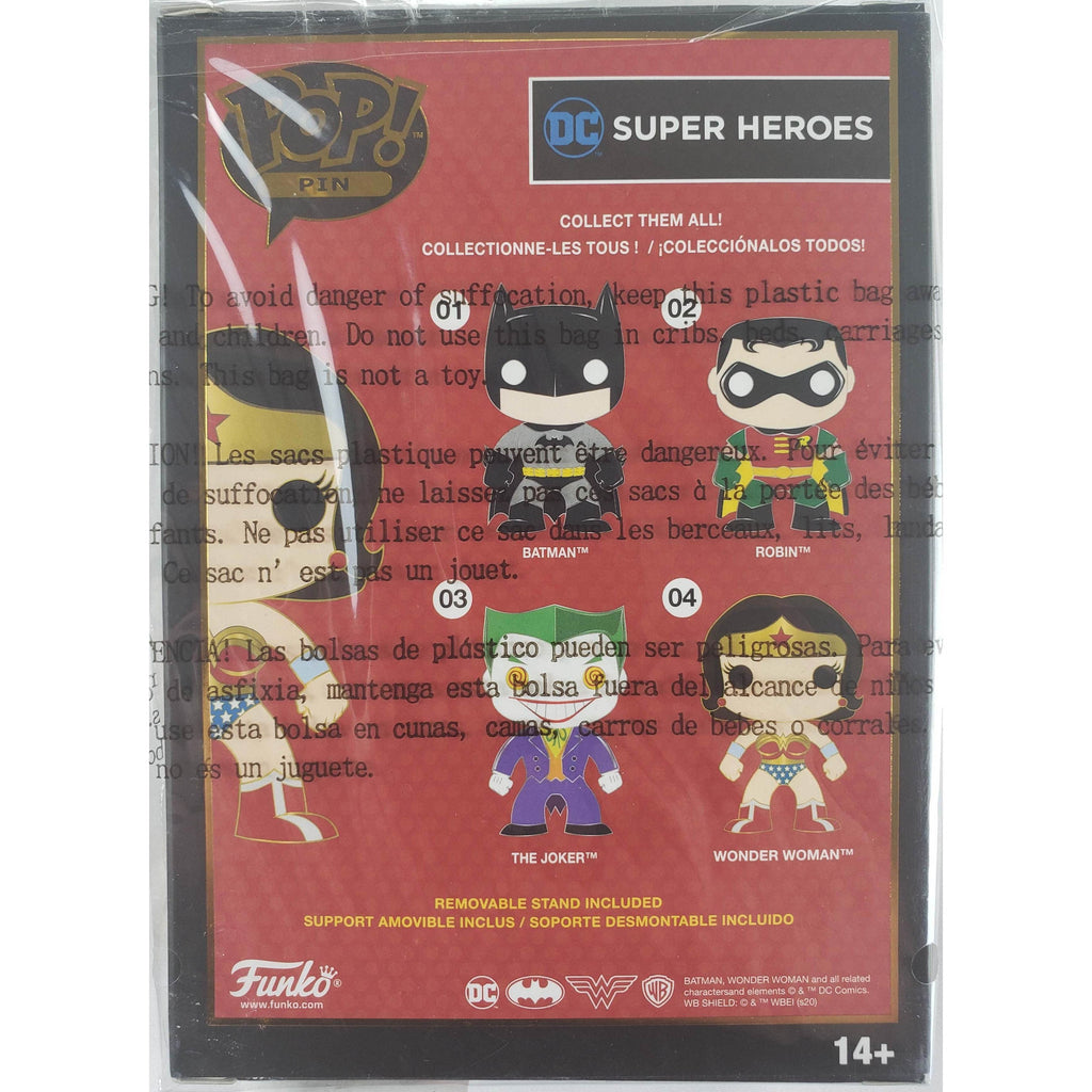Funko Pop! Pin - DC Super Heroes Wonder Woman #04 Enamel Pin - 