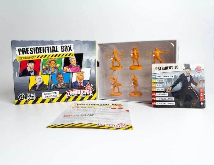 Zombicide: 2nd Edition - Presidential Box - Kickstarter Exclusive Survivor Pack - 