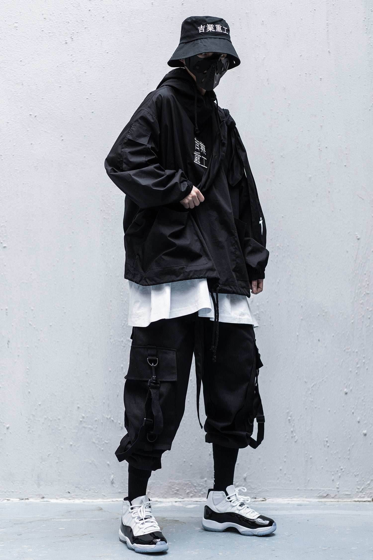 HiP5 Black 09 I-Tech Cargo Pants - S