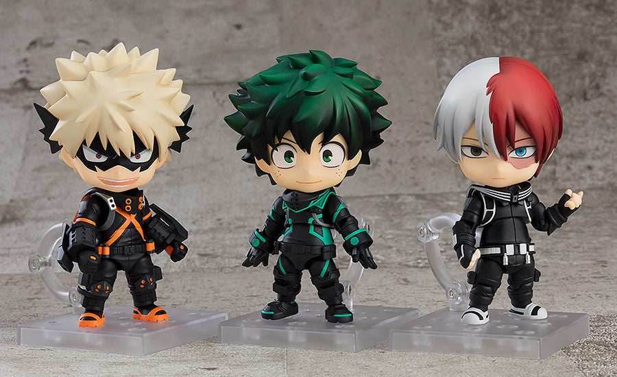 My Hero Academia The Movie: World Heroes' Mission Nendoroid 1691 Izuku Midoriya: Stealth Suit Ver. Figure - 