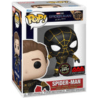 Funko Pop! Marvel: Spider-Man No Way Home - Unmasked Spider-Man Black Suit CHASE AAA Anime Exclusive - 