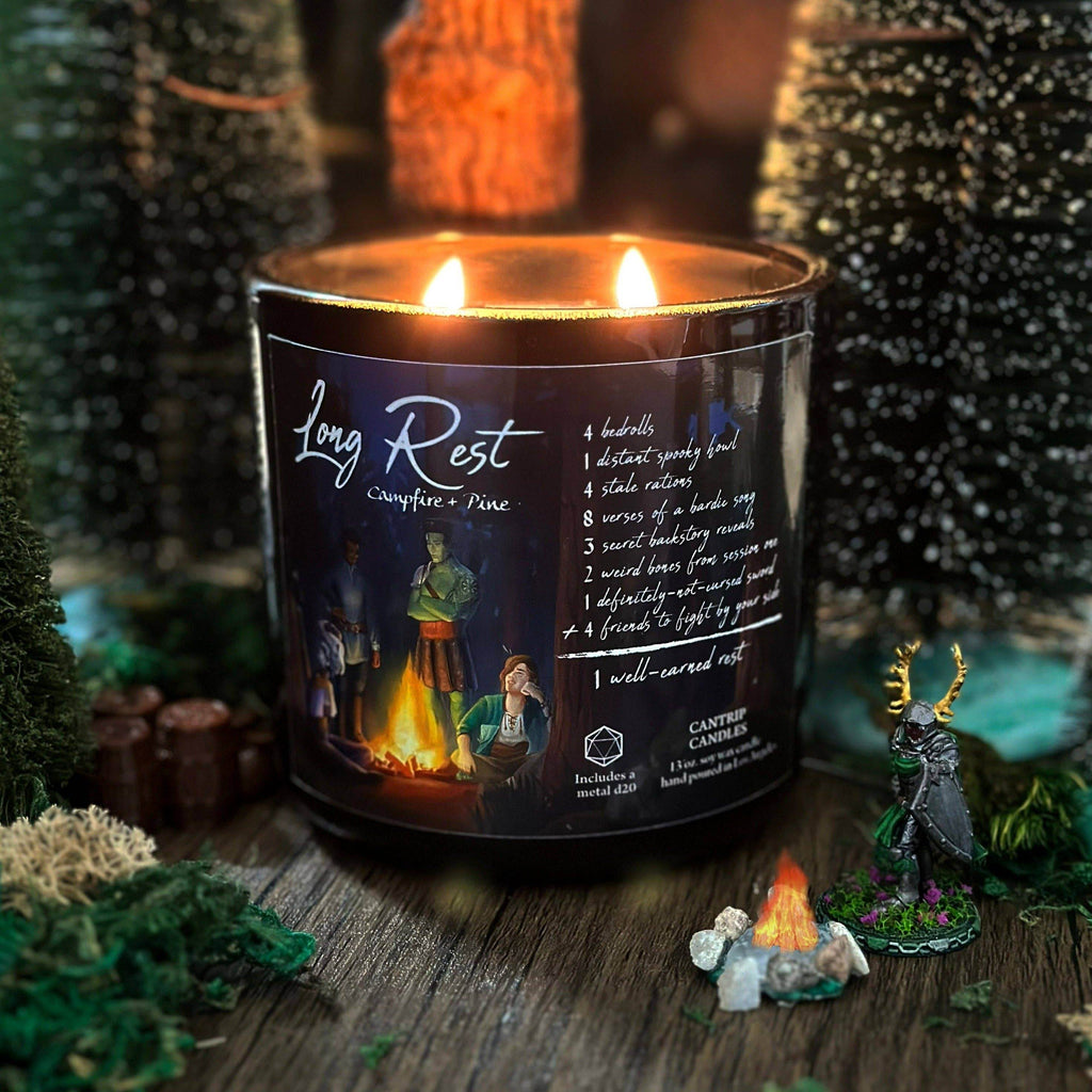 Cantrip Candles - Long Rest 12 oz. - 